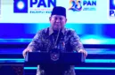 Presiden Prabowo Subianto menghadiri perayaan hari jadi ke-28 Partai Amanat Nasional (PAN).