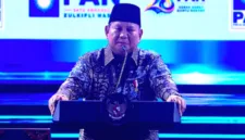 Presiden Prabowo Subianto menghadiri perayaan hari jadi ke-28 Partai Amanat Nasional (PAN).