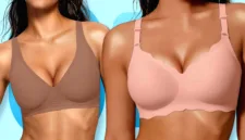 Jelly bra dirancang dengan bahan gel lembut untuk memberikan topangan fleksibel tanpa kawat logam konvensional.