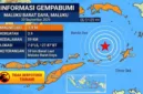 Gempa bumi tektonik dengan magnitudo 3,9 mengguncang wilayah Maluku Barat Daya pada Minggu pagi.