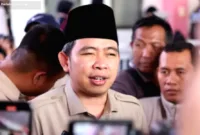 Bupati Jember Muhammad Fawait saat mengumumkan pembentukan gugus tugas untuk memaksimalkan serapan APBD 2026.