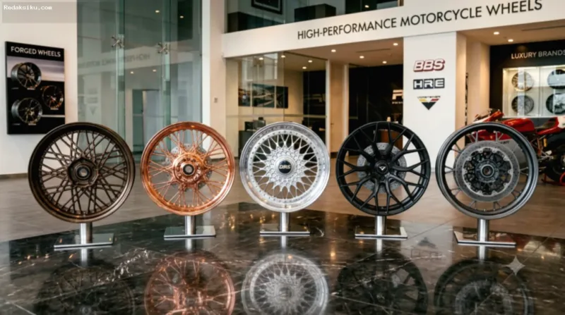 Deretan velg jari-jari premium untuk modifikasi motor Thailook dan racing look