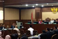 kuota 241 ribu — Mantan Direktur Pelayanan Haji Luar Negeri Kemenag, Subhan Cholid, memberikan kesaksian dalam sidang kasus kuota haji.