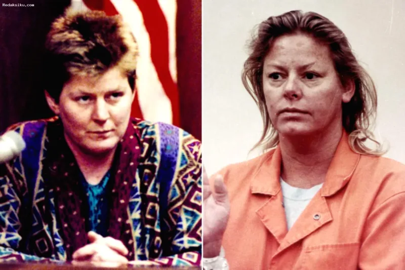Tyria Moore dan Aileen Wuornos dalam dokumenter tentang kasus pembunuhan berantai di Florida
