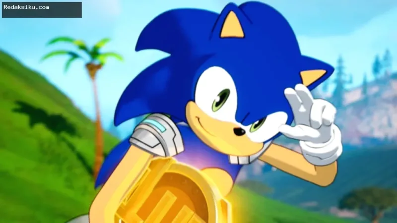 SEGA Ungkap Alasan — Karakter Sonic the Hedgehog dalam dunia game Fortnite