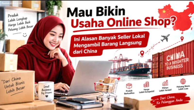 Berbagai produk populer di toko online Indonesia yang diimpor langsung dari China.