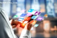 pajak merchant marketplace — Ilustrasi transaksi jual beli di platform marketplace digital