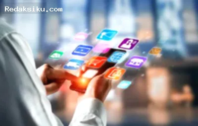 pajak merchant marketplace — Ilustrasi transaksi jual beli di platform marketplace digital