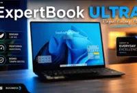 Rekomendasi Laptop Bisnis — Laptop bisnis dengan layar sentuh dan stylus pen untuk mendukung produktivitas profesional.