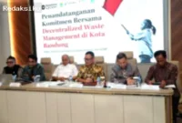 Fasilitas pengolahan sampah menjadi energi menggunakan teknologi DWM di Bandung.