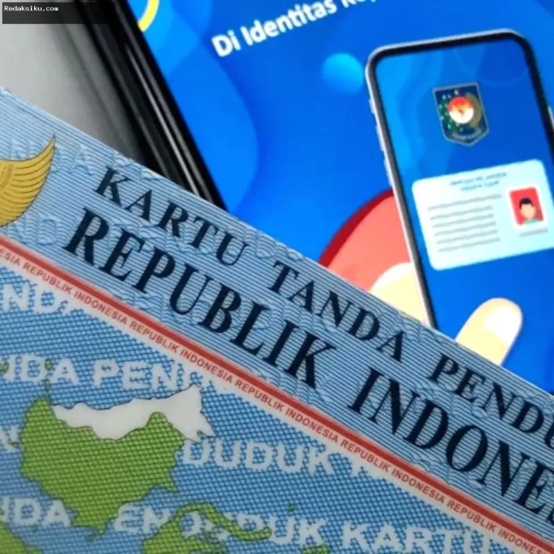 Tampilan aplikasi Identitas Kependudukan Digital Kemendagri untuk ubah data golongan darah KTP-el.