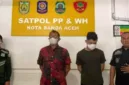 Mantan Kepala Inspektorat Banda Aceh berinisial FD diperiksa bersama seorang pria terkait dugaan pelanggaran syariat Islam.