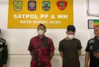 Kepala Inspektorat Banda Aceh — Kantor Inspektorat Kota Banda Aceh tempat mantan kepala diperiksa terkait dugaan pelanggaran syariat.