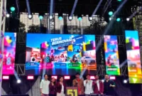 Suasana Polytron Fest 51st Anniversary di Parkir Selatan GBK Jakarta pada 19-20 September 2026.