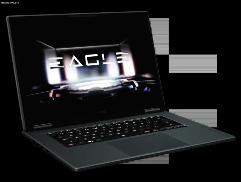 Laptop GIGABYTE EAGLE RTX 4050 yang resmi dipasarkan di Indonesia dengan harga Rp23.380.000.