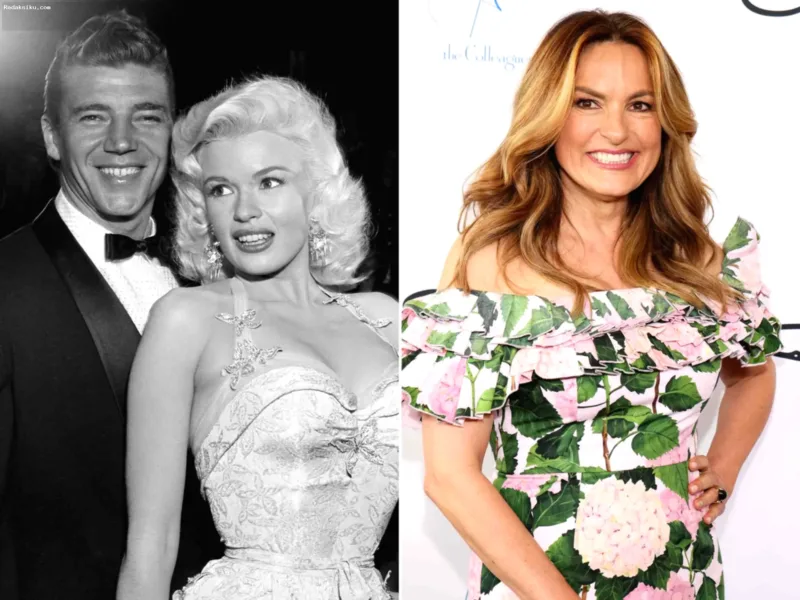 Orang Tua Mariska Hargitay — Aktor Mariska Hargitay bersama orang tuanya, Jayne Mansfield dan Mickey Hargitay.