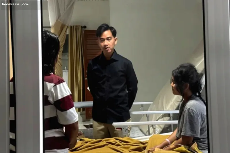 Wakil Presiden Gibran Rakabuming menegur pegawai SPPG yang mengejek korban keracunan MBG di Karo.