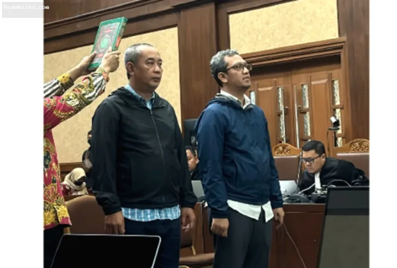 Sidang Korupsi Haji — Suasana ruang sidang kasus korupsi kuota haji di Pengadilan Tipikor