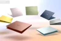 Laptop Lenovo IdeaPad Vibe Series dengan desain tipis dan estetik dalam gelaran Lenovo Innovation World 2026.