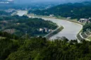 Bagian Terusan Pinglu di Qinzhou, Guangxi, China, resmi beroperasi sebagai jalur air strategis baru.