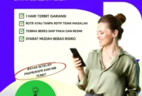 perizinan berusaha berbasis risiko — Ilustrasi layar komputer yang menampilkan sistem OSS RBA untuk perizinan usaha berbasis risiko