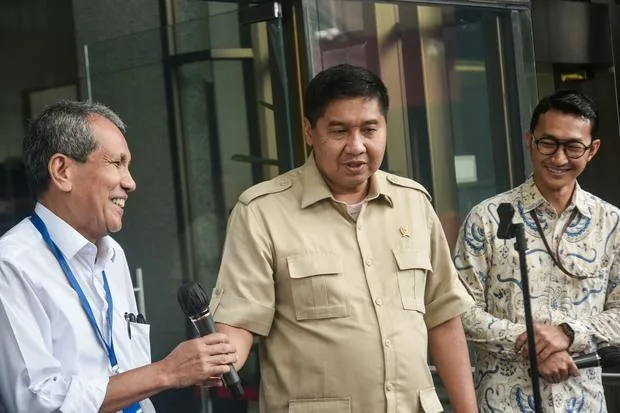 Saham COCO — Menteri Perumahan dan Kawasan Permukiman Maruarar Sirait dalam sebuah acara resmi.