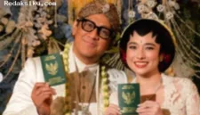 Andre Taulany dan Amanda Rigby resmi menikah di Hotel Dharmawangsa pada 20 September 2026.