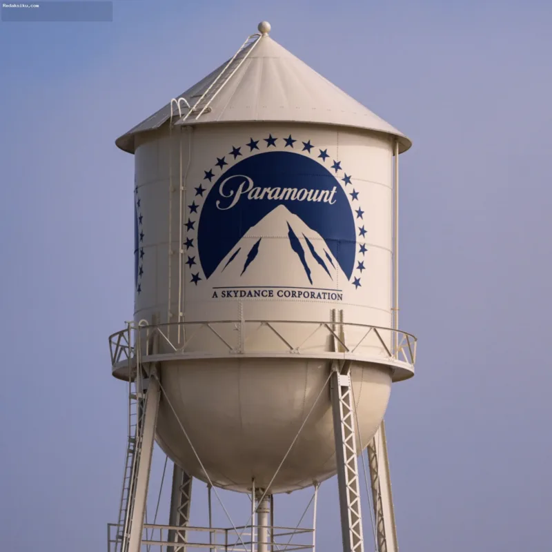 David Ellison dari Paramount dalam sebuah acara resmi terkait industri media