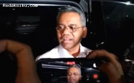 Utang BLBI Lunas — Menteri Keuangan Suahasil Nazara saat memberikan keterangan mengenai pelunasan utang BLBI