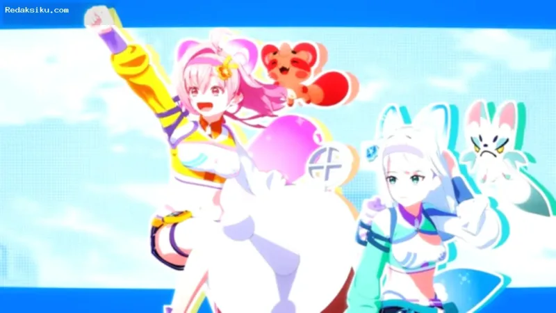 Girl After Rain — Tampilan visual game mobile Girl After the Rain karya pengembang Game Freak