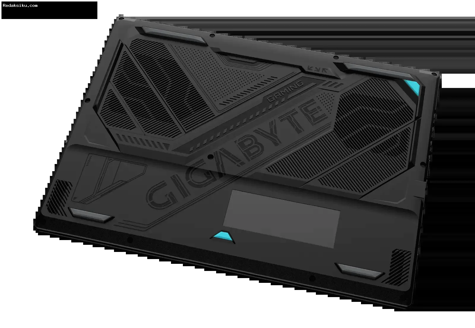 GIGABYTE GAMING A16 GA63H belakang GIGABYTE GAMING A16 GA63H-belakang