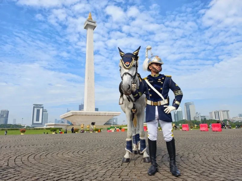 Prosesi pelantikan pengurus pusat PMKRI periode 2026-2028 di Jakarta yang berlangsung khidmat.