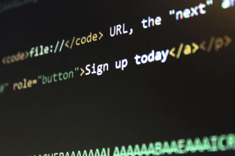 Tampilan kode atau teks pada layar komputer yang mewakili implementasi file llms.txt di sebuah situs web