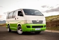 Modifikasi Interior Toyota HiAce — Interior Toyota HiAce modifikasi mewah oleh Lombardi Auto Indonesia yang disulap menjadi mobile lounge eksklusif.