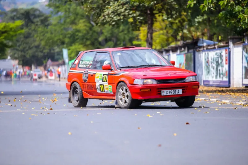 Ratusan anggota Great Corolla Club Indonesia berkumpul dalam acara Jambore Nasional di lokasi acara