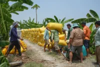 Pemkab Yahukimo menyalurkan bantuan pangan darurat untuk warga terdampak kekeringan