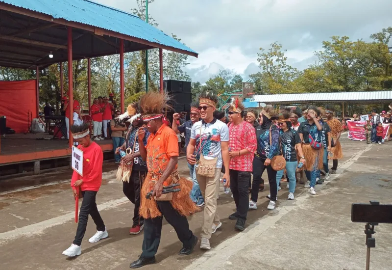 SMK Vokasi Industri — Peresmian SMK mitra binaan PT Astra Honda Motor pertama di Kabupaten Sorong, Papua Barat Daya.