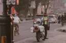 Tim kepolisian melakukan olah TKP di area Kantor Komnas HAM Papua terkait penemuan botol berisi bahan bakar.