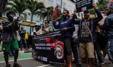 Komnas HAM Papua Duga Demo Tolak MBG Terorganisir
