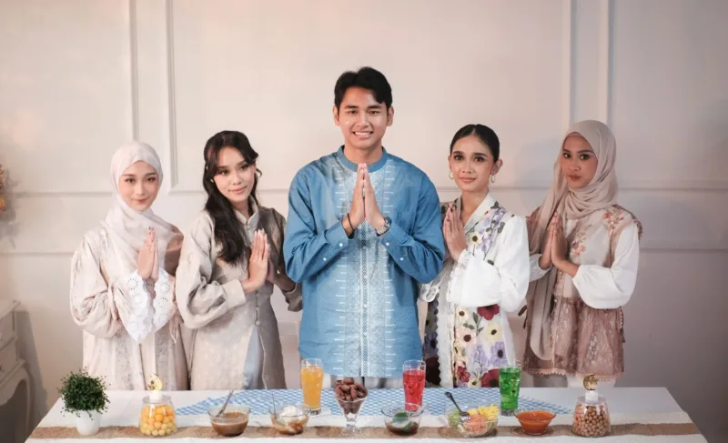 laboratorium kecerdasan buatan — Ilustrasi abstrak jaringan saraf kecerdasan buatan dengan cahaya digital yang kompleks
