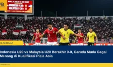 Indonesia U20 vs Malaysia U20 Berakhir 0-0, Garuda Muda Gagal Menang di Kualifikasi Piala Asia