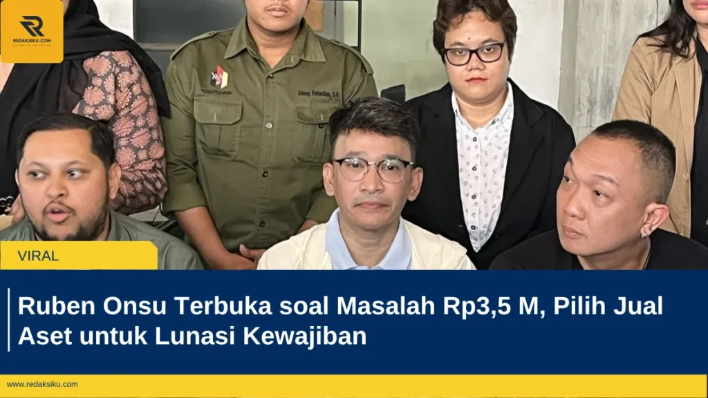 Ruben Onsu Terbuka soal Masalah Rp3,5 M, Pilih Jual Aset untuk Lunasi Kewajiban Ruben Onsu Terbuka soal Masalah Rp3,5 M, Pilih Jual Aset untuk Lunasi Kewajiban